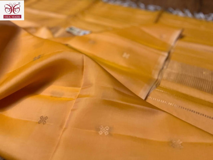 Pure Handloom Kanchipuram Saree With Silk Mark